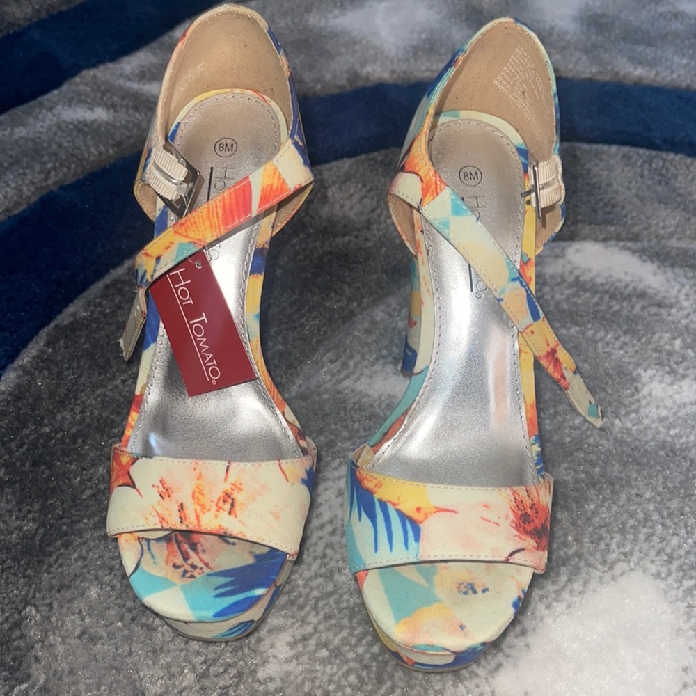 Flower Heels Brand New